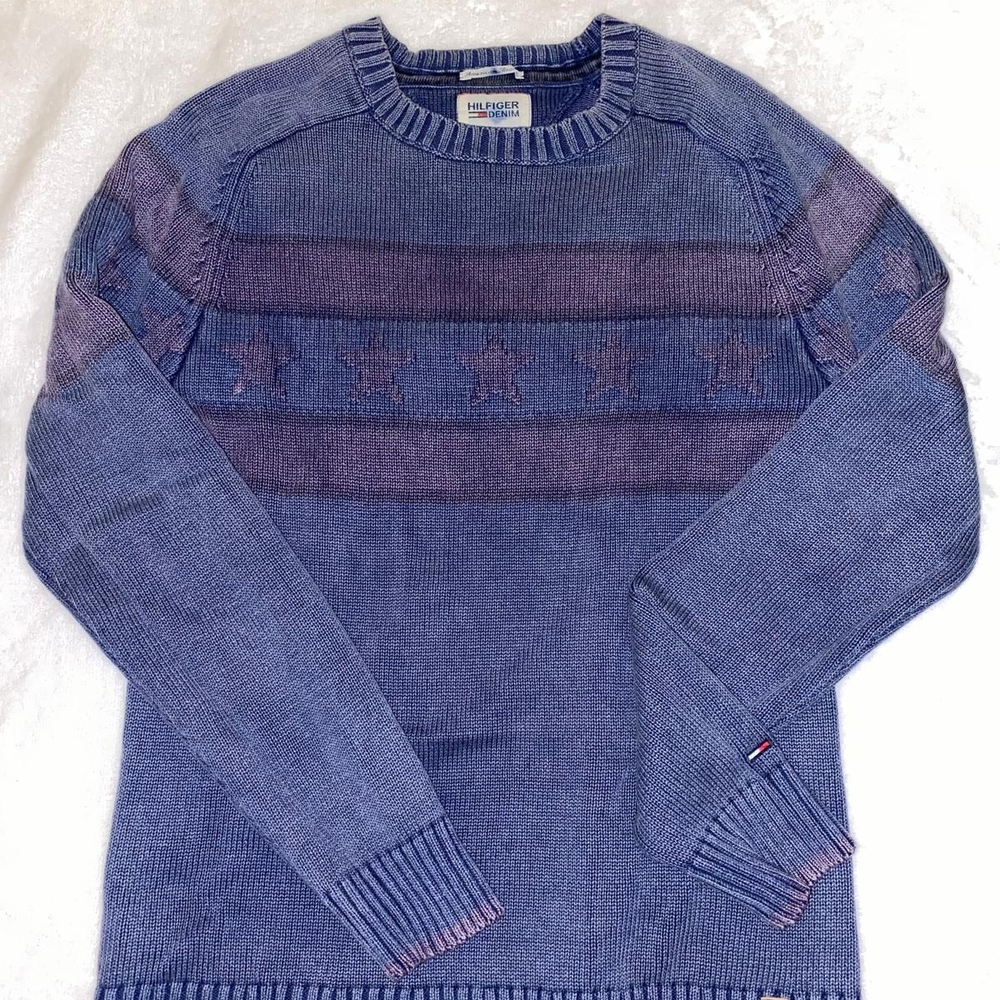Tommy Hilfiger Blue Crewneck Sweater